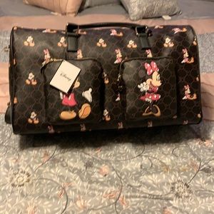 Disney Mickey & Minnie Weekender Bag BNWT